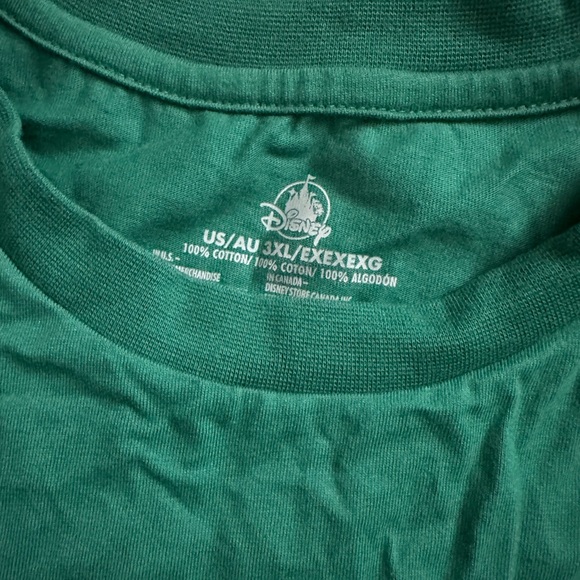 NWT Disneyland Holiday Mickey Minnie Christmas Green Long Sleeve Shirt Size 3XL - Picture 6 of 8